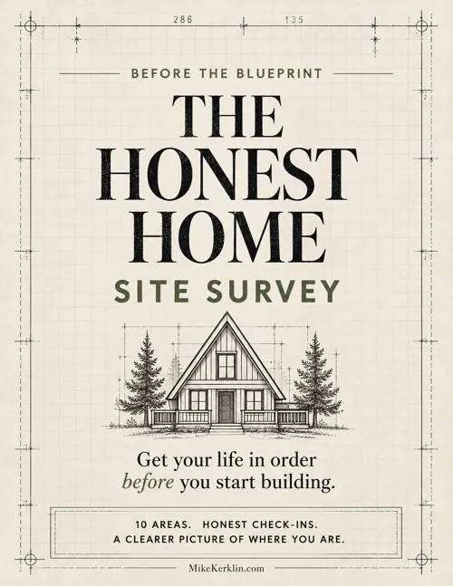 The Honest Home: Site Survey workbook cover
